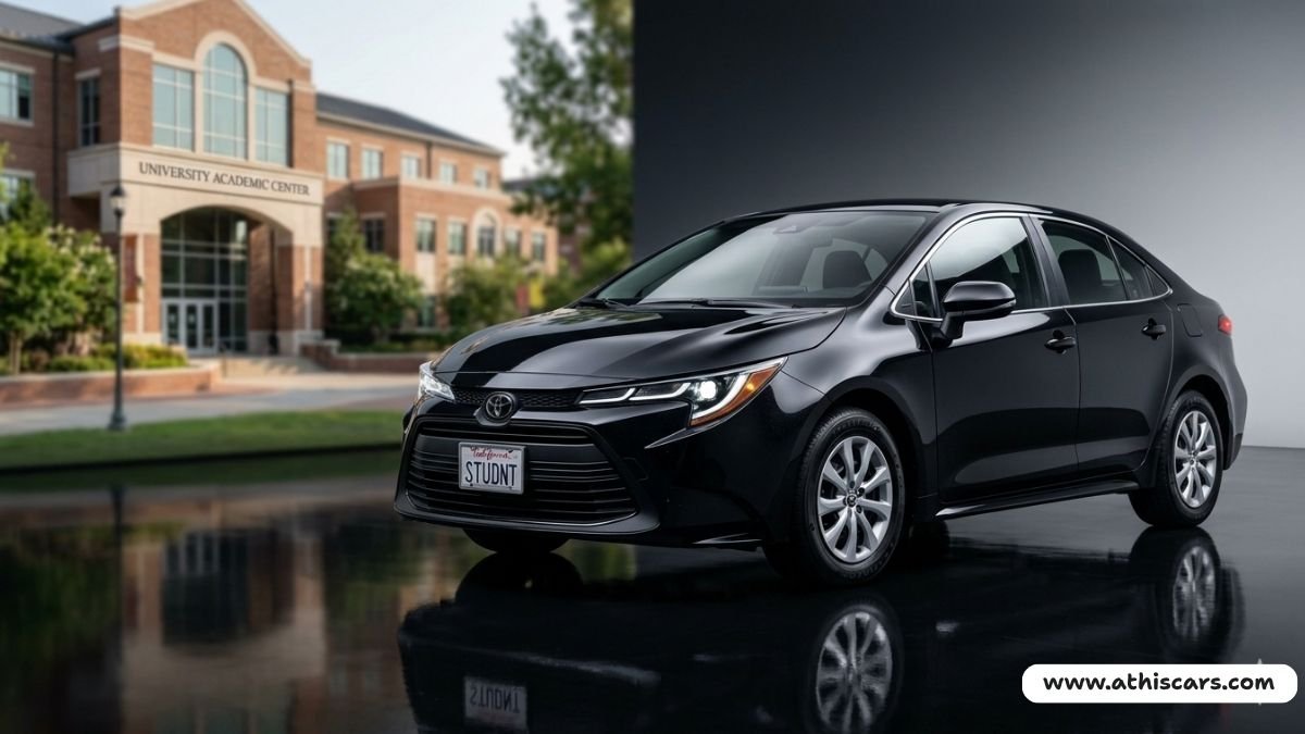 Affordable cars for students USA 2026 2025 Toyota Corolla