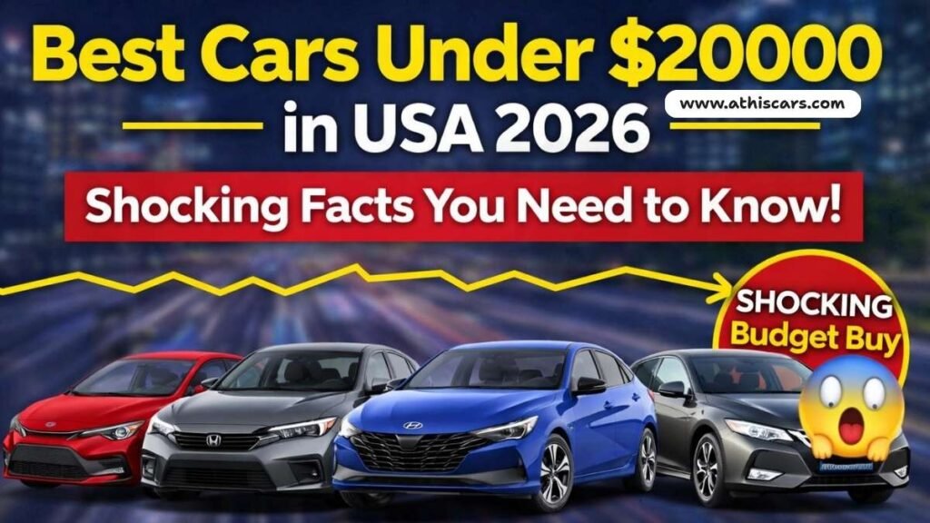 Best Cars Under $20,000 in USA 2026