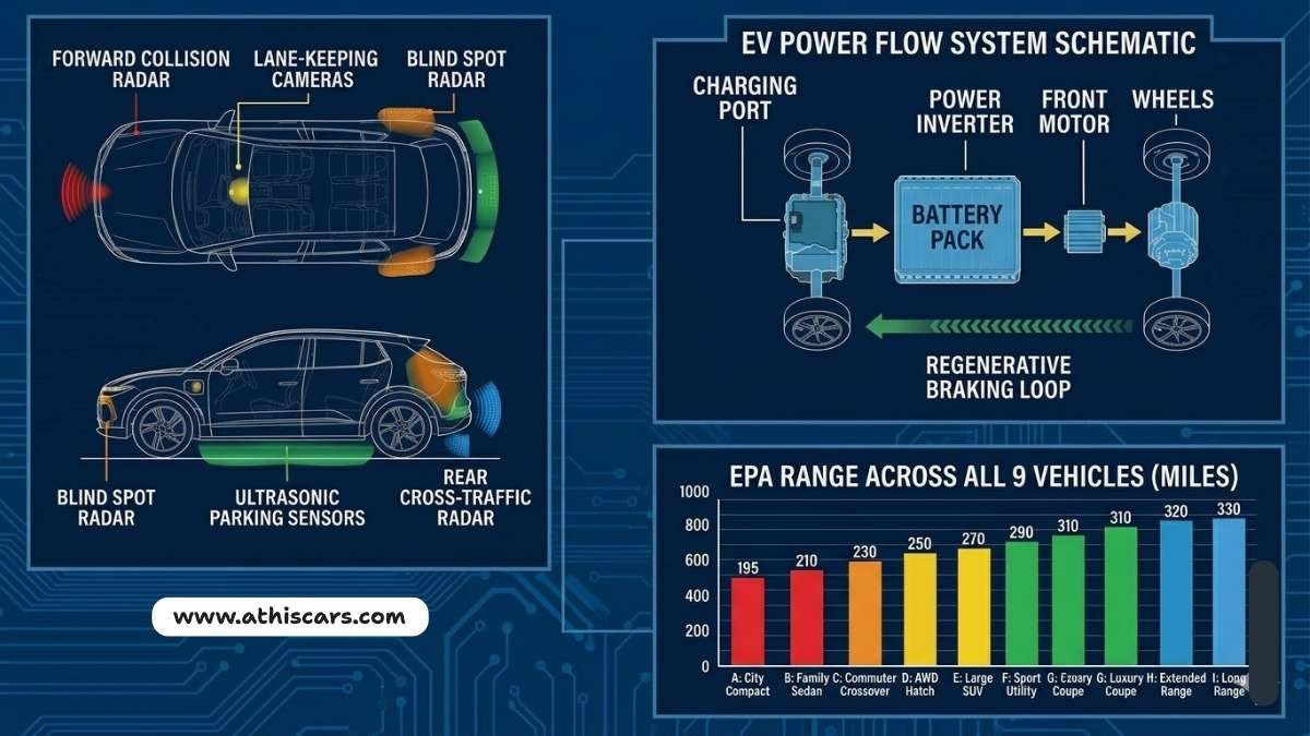 Best electric cars under $30k USA 2026 Chevrolet Equinox EV ADAS sensor placement and EV drivetrain