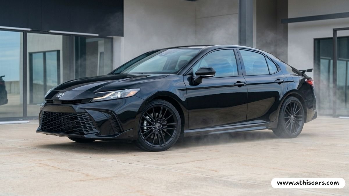 Best low maintenance cars USA 2026 – 2026 Toyota Camry XSE Hybrid studio hero shot in Midnight Black