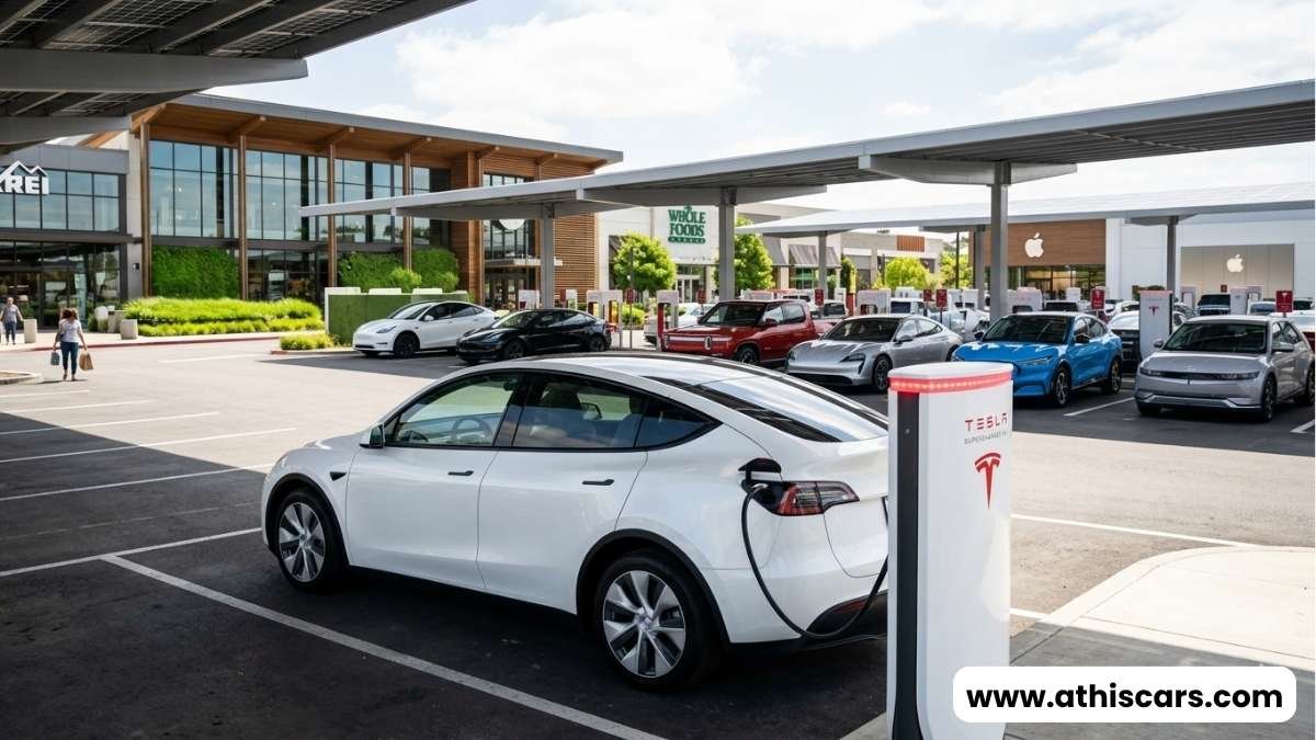 Tesla EV charging cost in USA per month